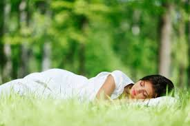 Sleeping Lady That Has Replenishing And Restorative Effect